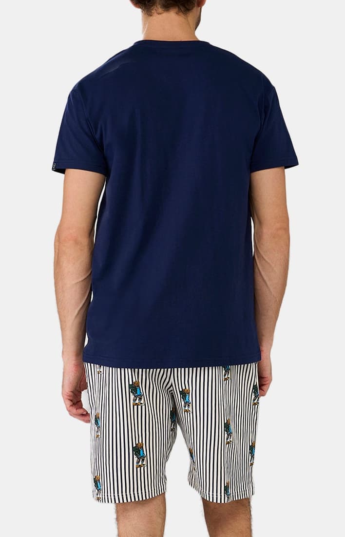 Pyjashort Randormeur - Marine 6