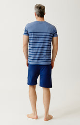 Pyjashort Homme Do not Disturb Bleu 5