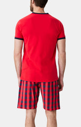 Pyjamas Homme Descente de lit ROUGE 5