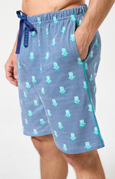 Pyjama Homme IA de la joie Manches courtes Imprimé robots 4
