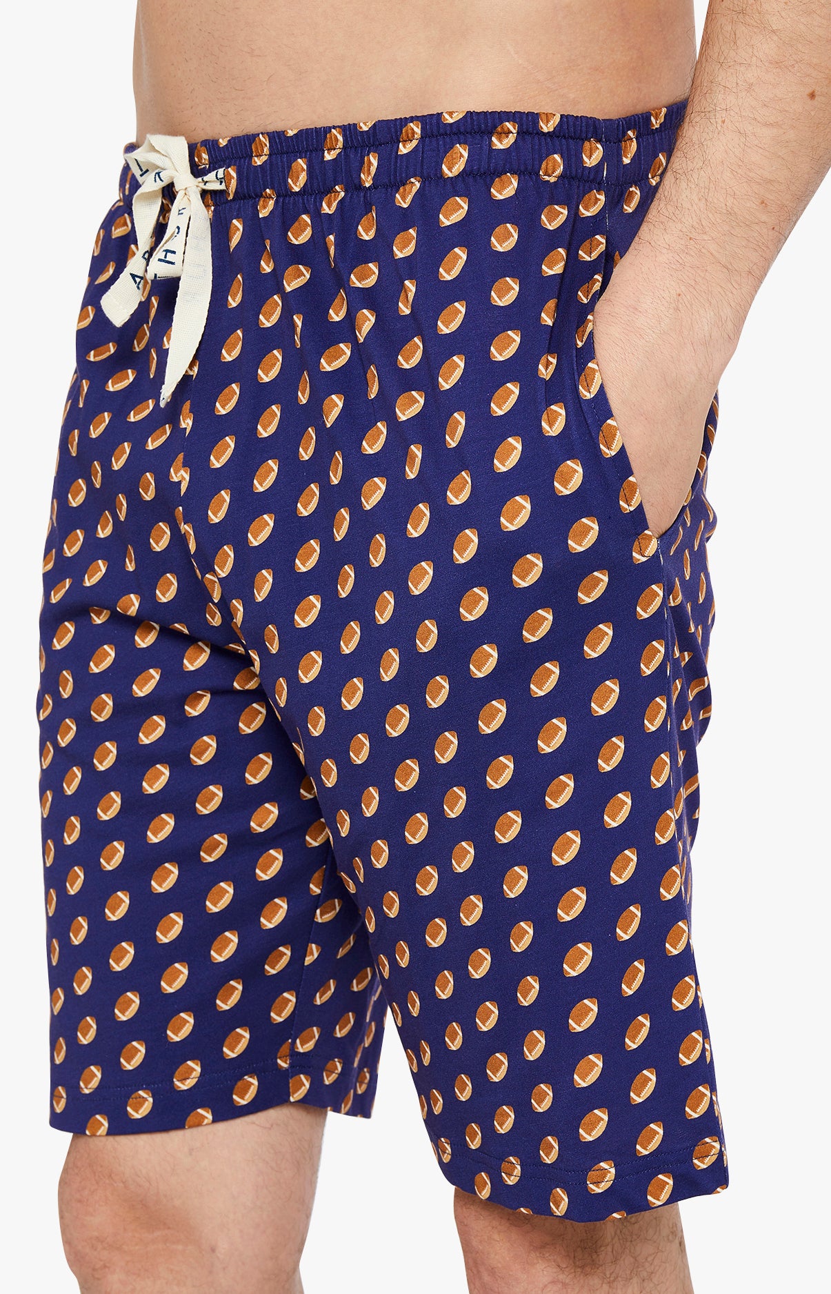 Pyjashort Homme Rugby Marine 6
