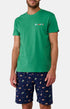 Pyjashort Homme Sneakers Marine 1