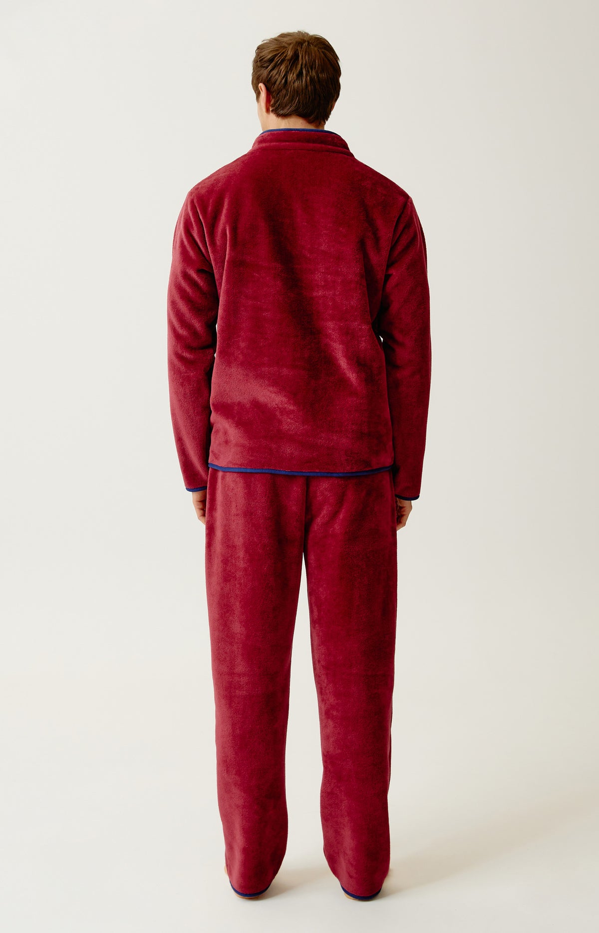 Pyjama en polaire - Burgundy