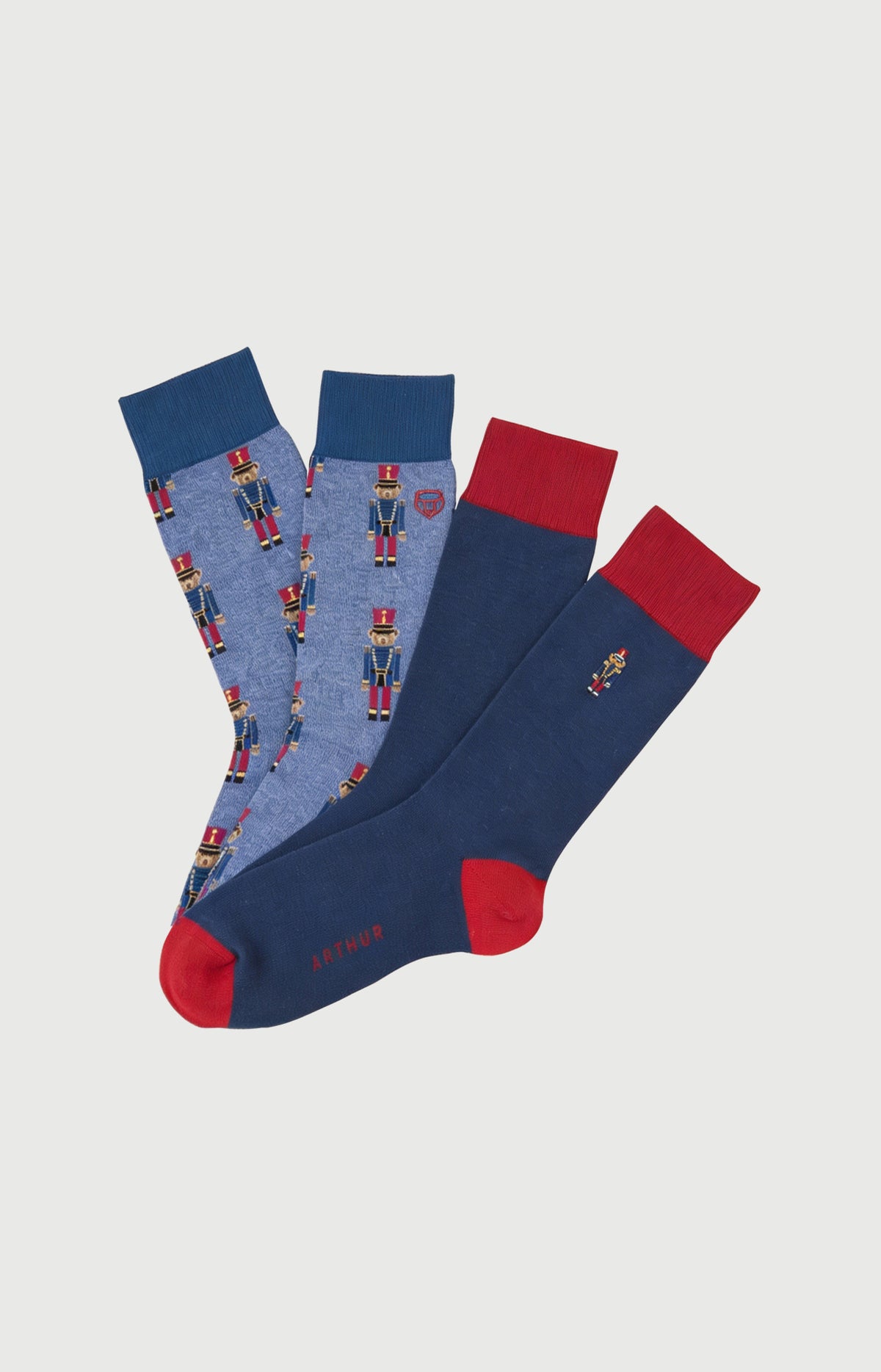 Pack 2 chaussettes en coton - Casse-noisette