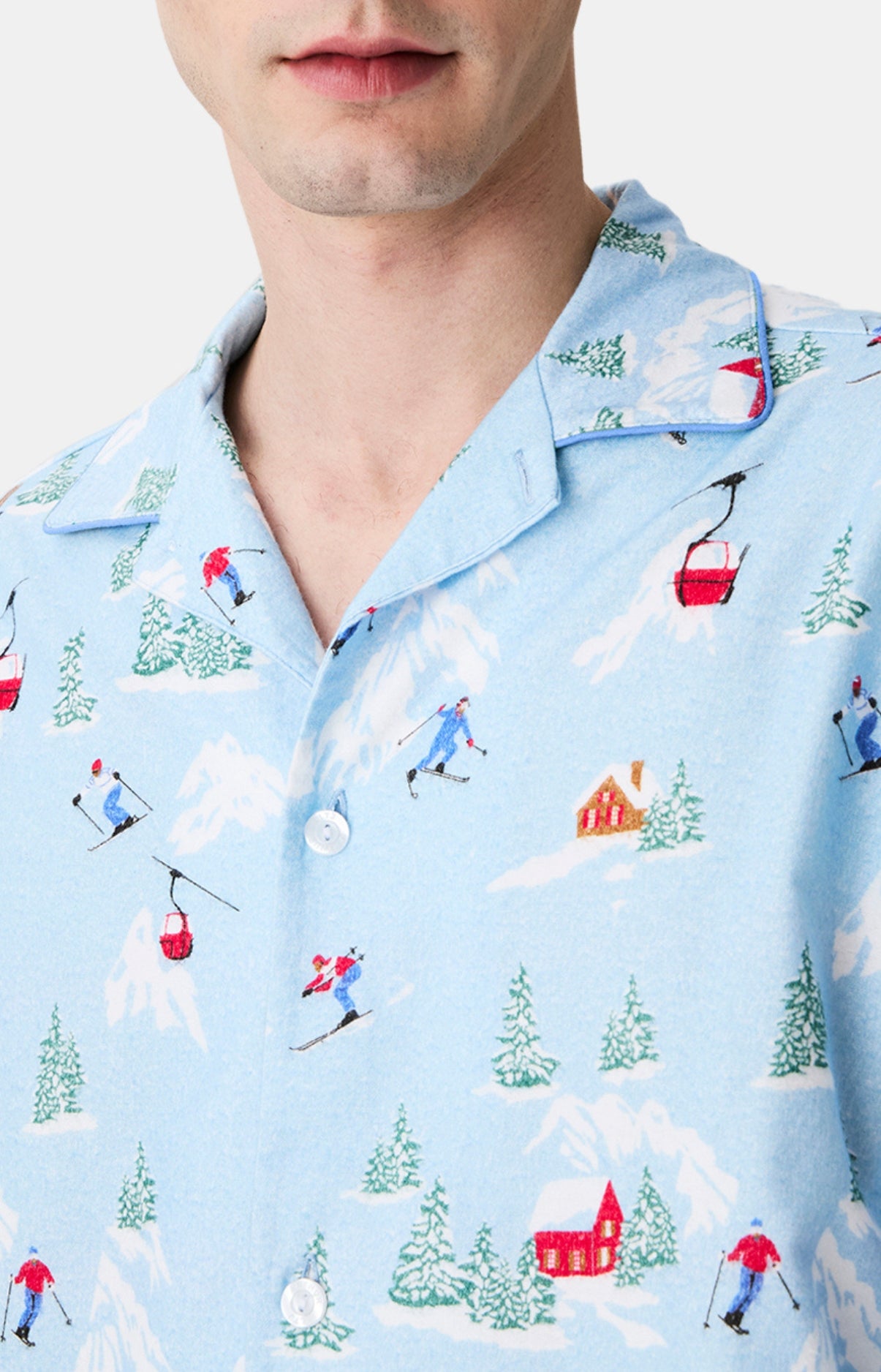 Pyjamas Homme Noël en altitude CIEL 2