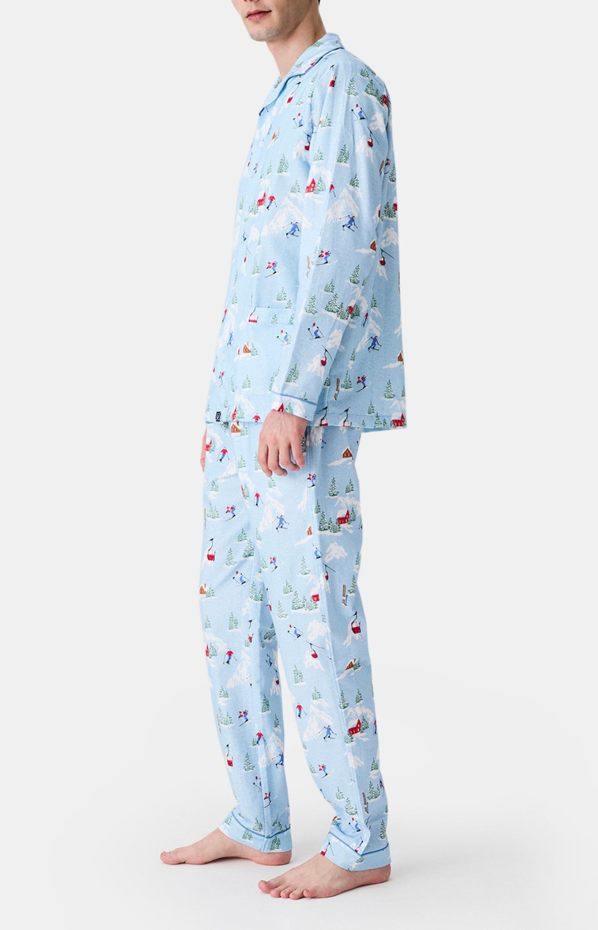 Pyjamas Homme Noël en altitude CIEL 4