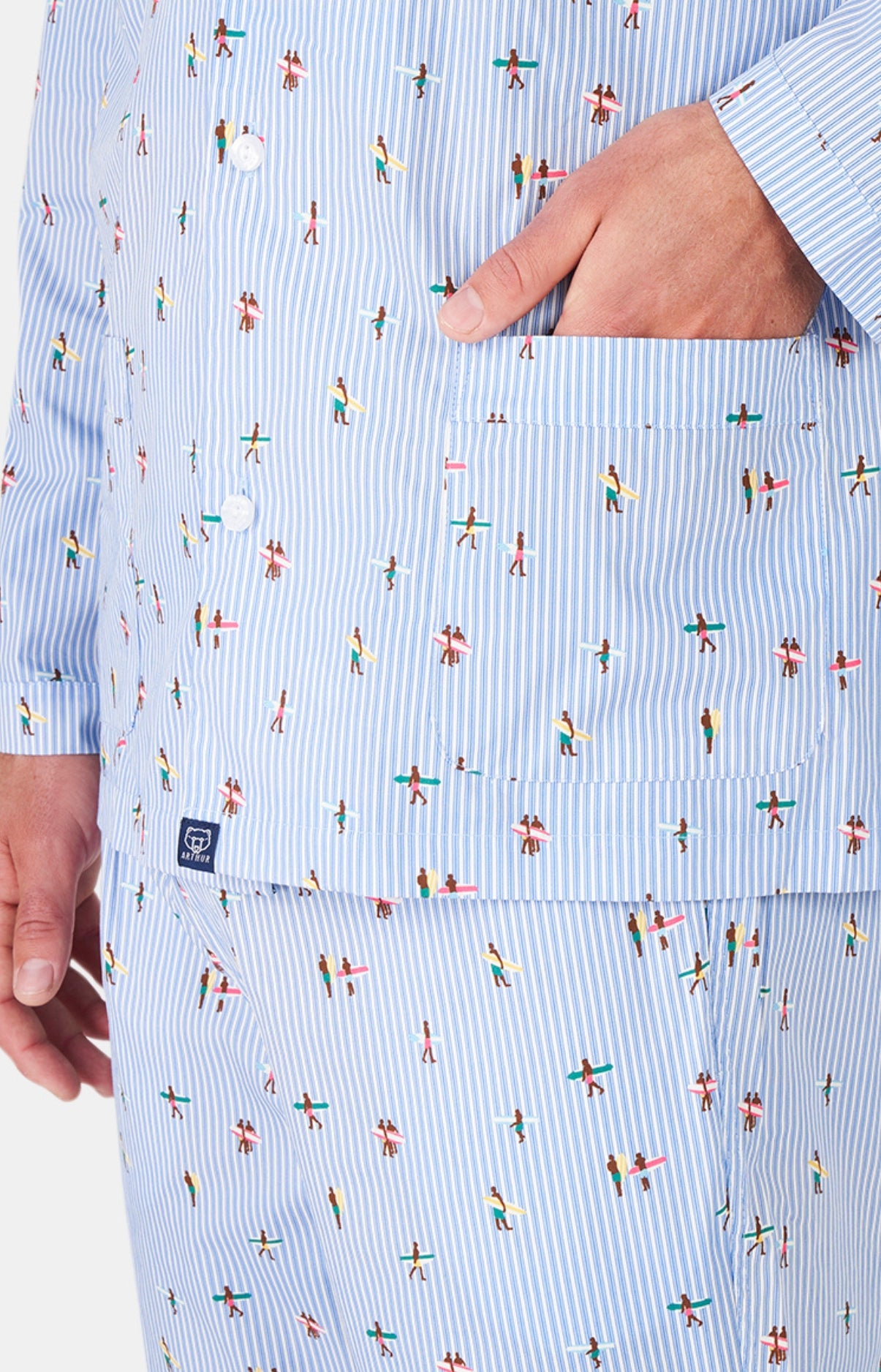 Pyjama boutonné Surf 5