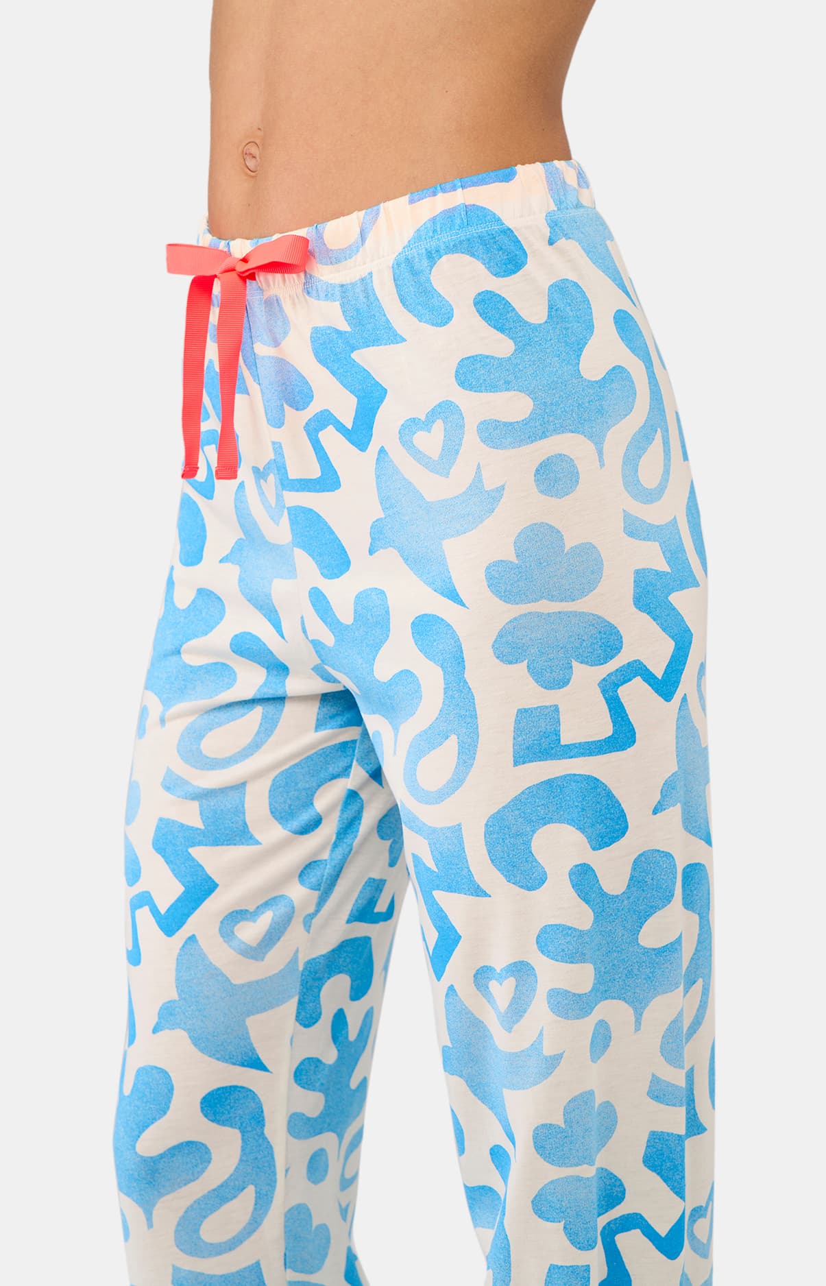 Pyjama Boutonné Femme Matis Bleu 4