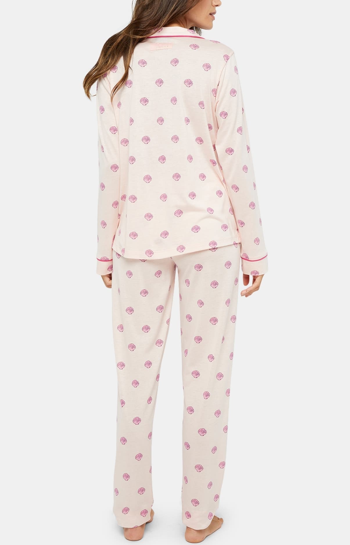 Pyjama boutonné Femme motif Coquillage 5