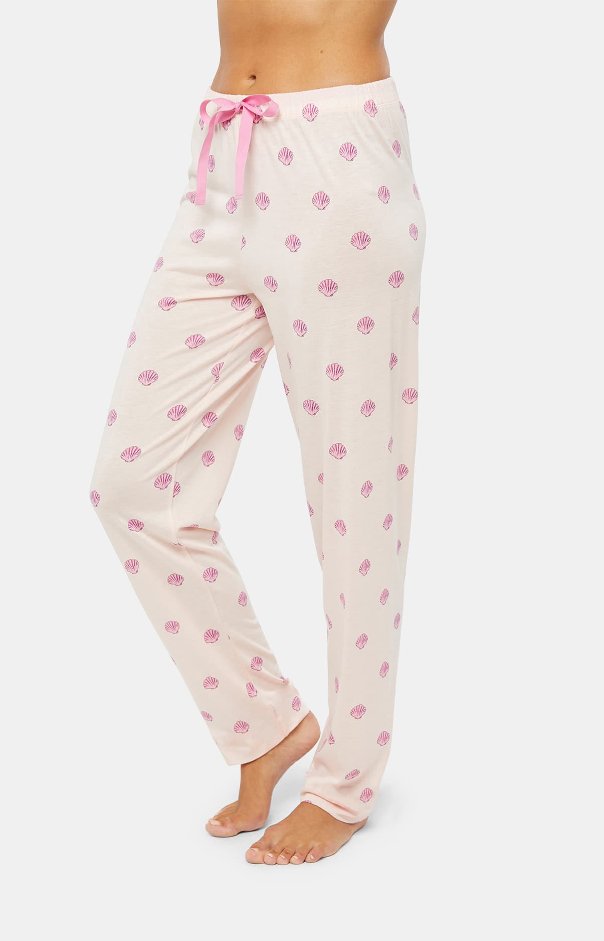 Pyjama boutonné Femme motif Coquillage 4