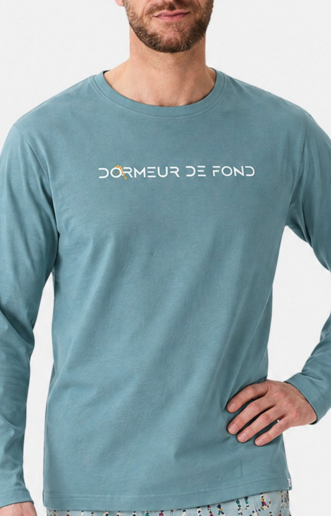 Pyjama en jersey de coton - Dormeur de fond