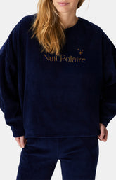 Pyjamas Femme Nuit Polaire MARINE 2
