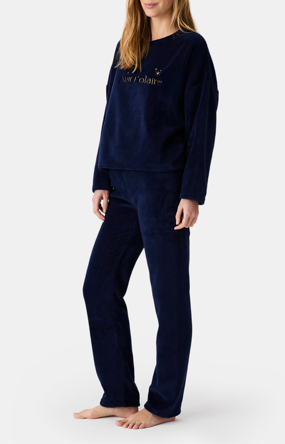 Pyjamas Femme Nuit Polaire MARINE 4