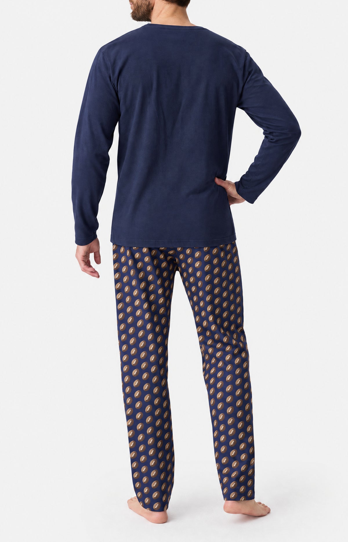 Pyjama en jersey de coton épais - To be or not rugby