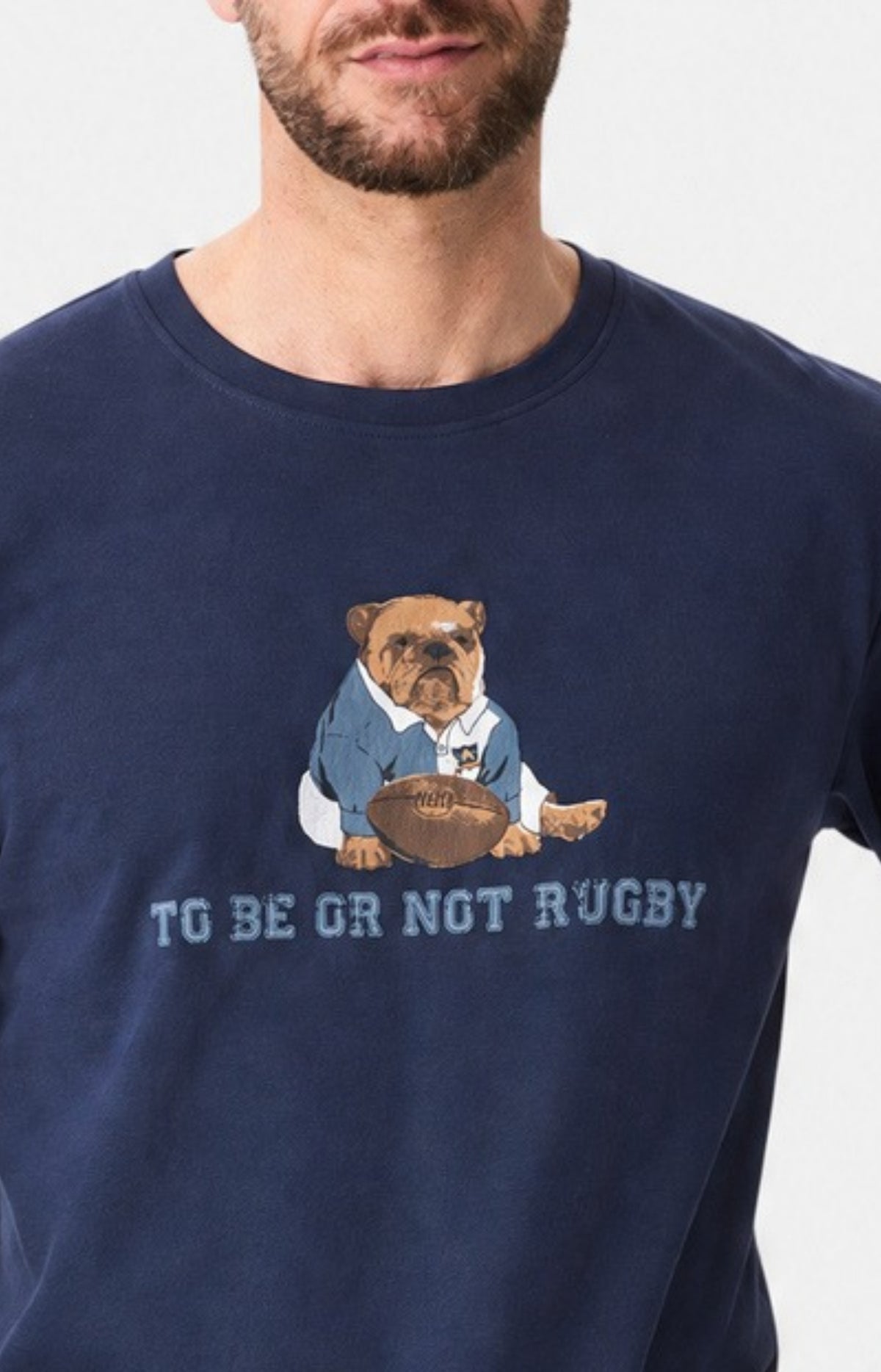 Pyjama en jersey de coton épais - To be or not rugby