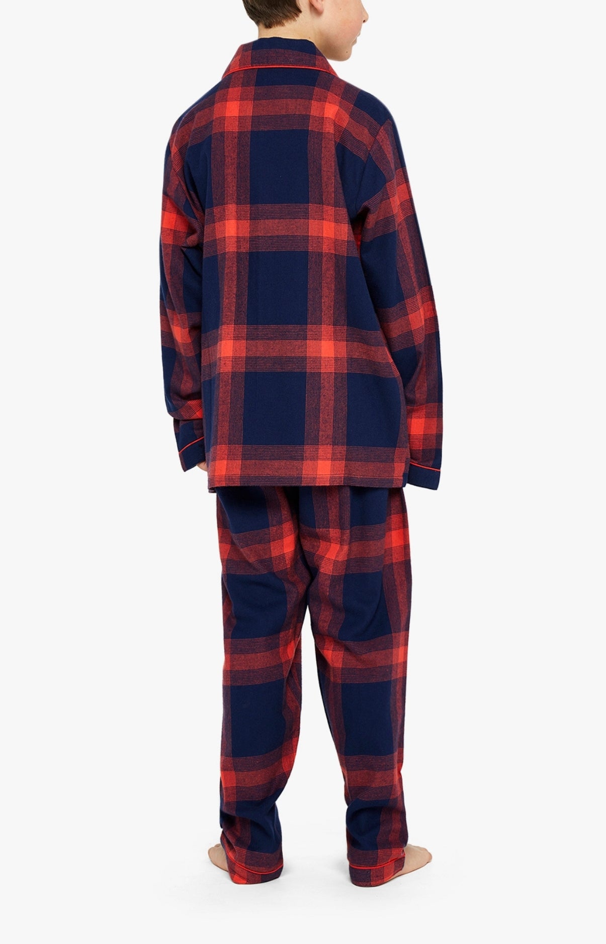 Pyjama boutonné Enfant On Fire Rouge 6