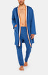 Robe de chambre Homme Coton Bleu 1