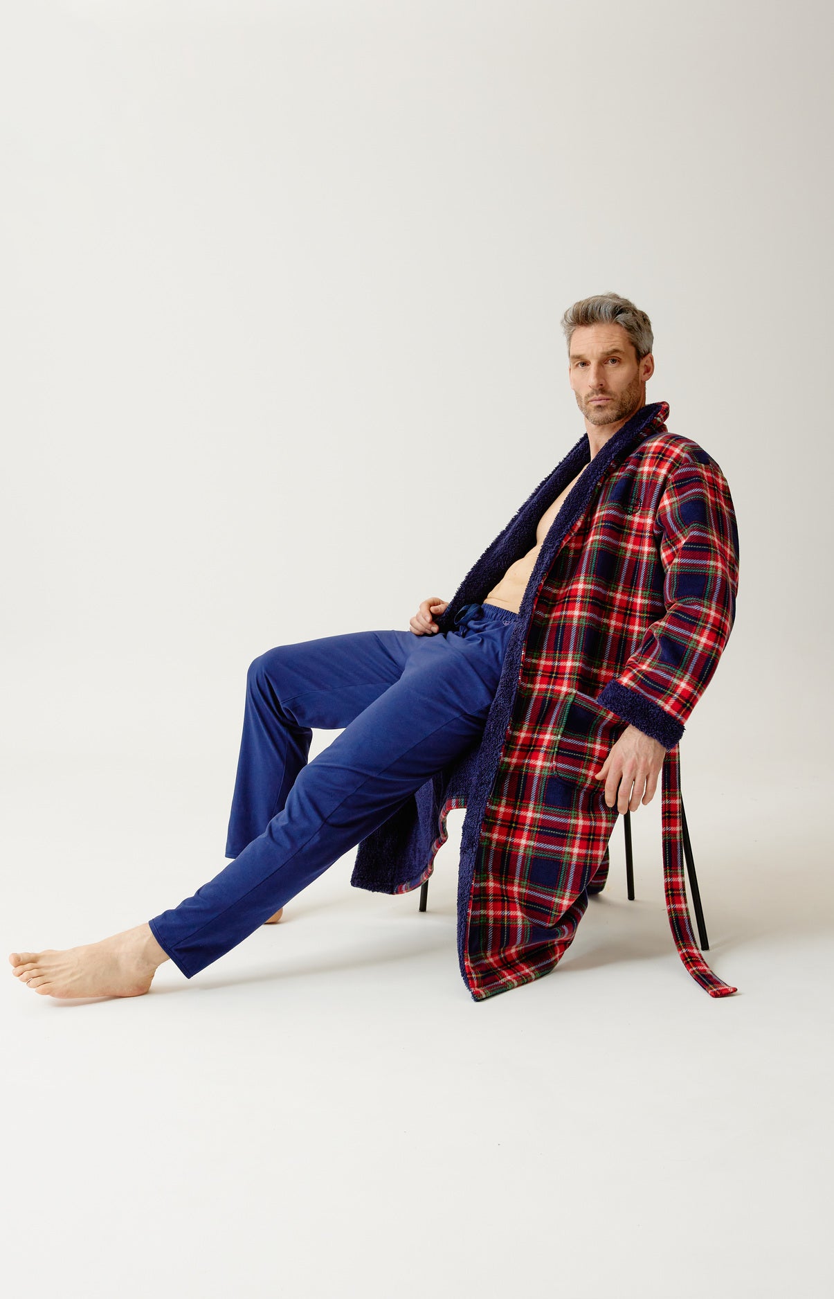 Robe de chambre en polaire - Léon