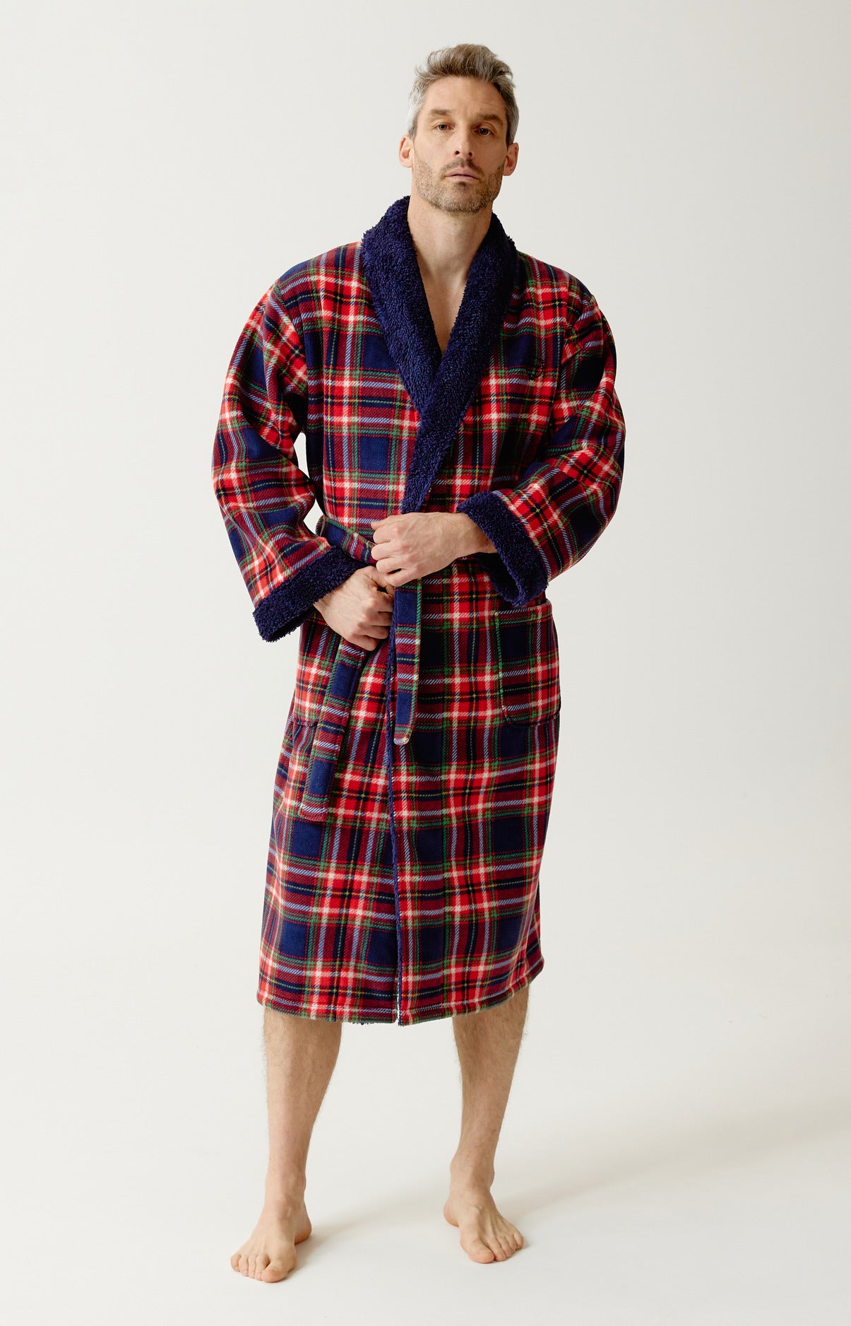 Robe de chambre en polaire - Léon