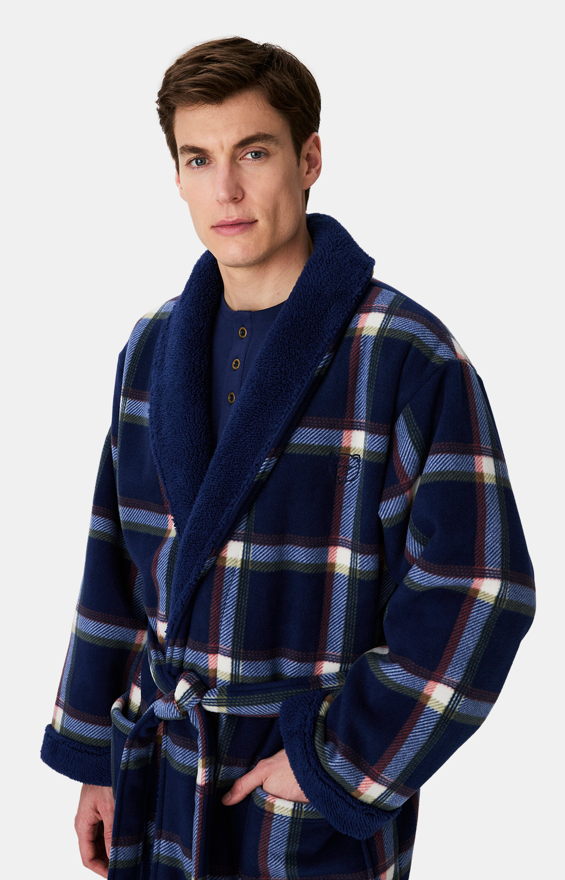 Robes de Chambre, Peignoirs &amp; Vestes Homme Luka MARINE 2