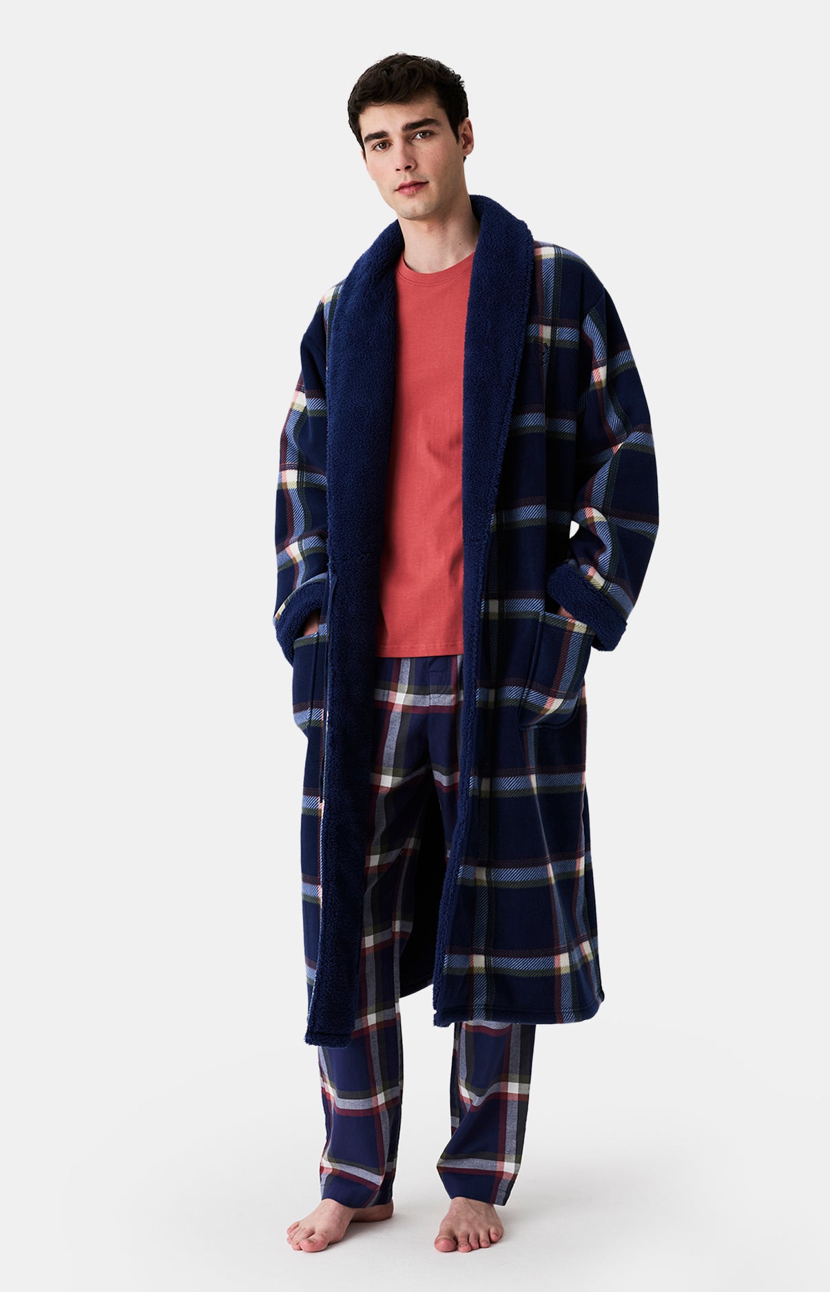 Robes de Chambre, Peignoirs &amp; Vestes Homme Luka MARINE 4