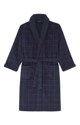 Robe de Chambre Homme polaire Windsor Marine 3
