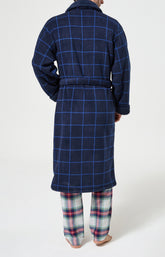 Robe de Chambre Homme polaire Windsor Marine 6
