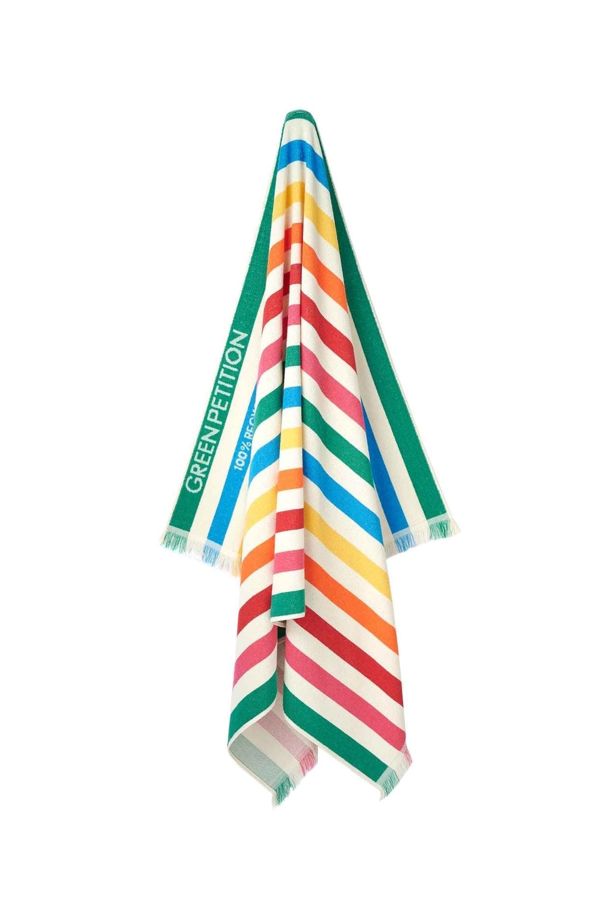 Serviette de place à rayures Multicolore 2