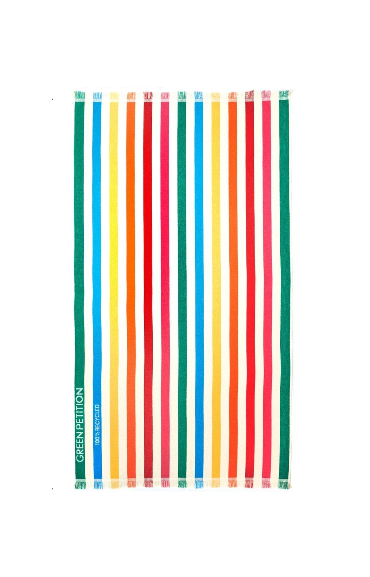 Serviette de place à rayures Multicolore 3