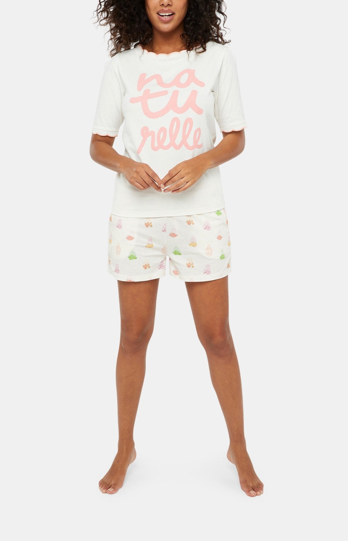 Pyjashort Femme Tutti Frutti Multicolore 1