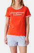 Pyjashort Femme Good night session Orange 1
