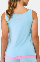 Débardeur Femme modal Turquoise 6