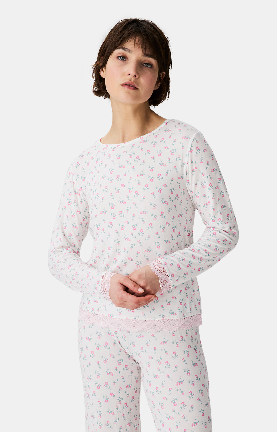 Hauts Femme shirt manches longues Joséphine IVOIRE 2