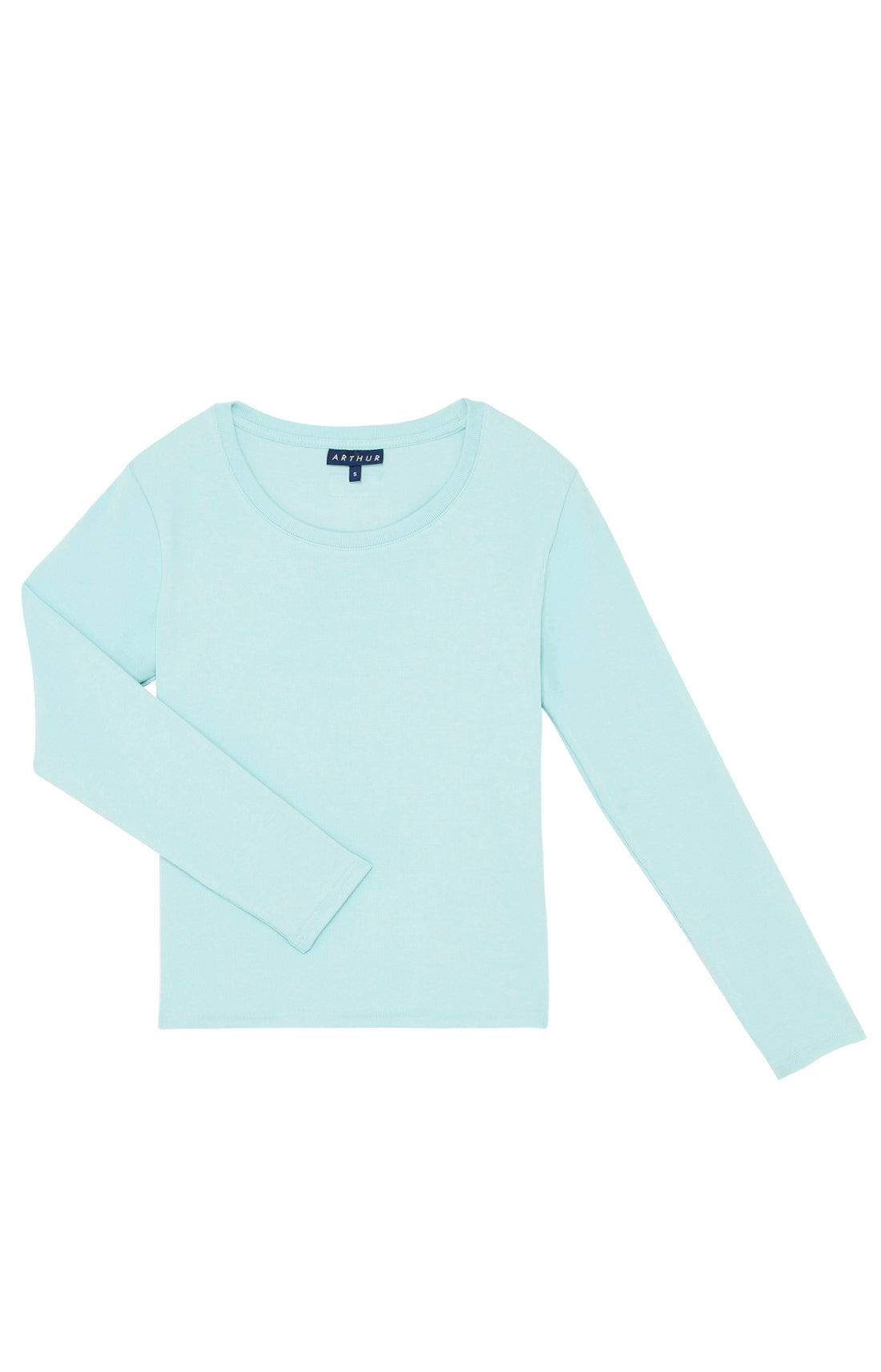 Tee-shirt Femme manches longues Coton Bleu 18