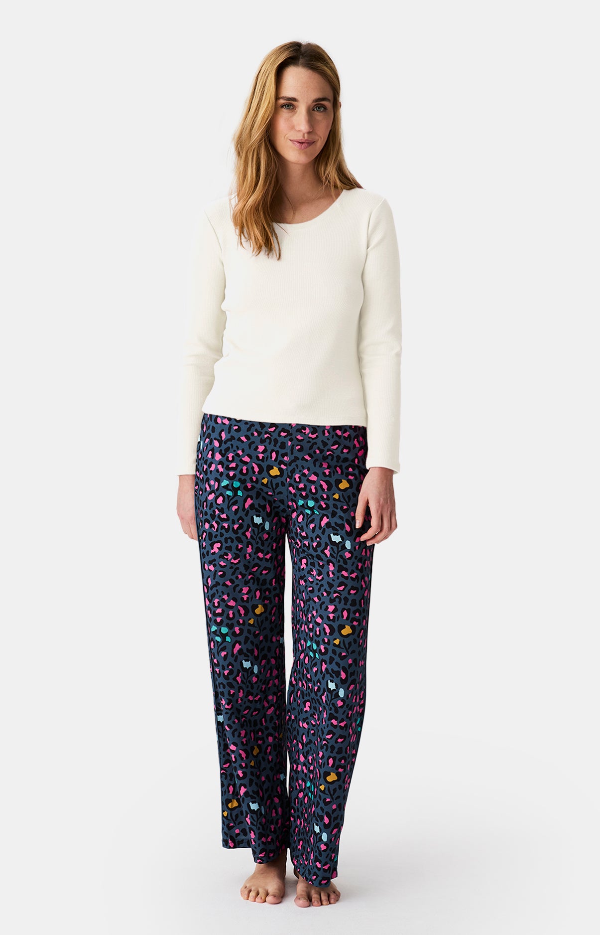 Hauts Femme shirt manches longues Crème IVOIRE 7