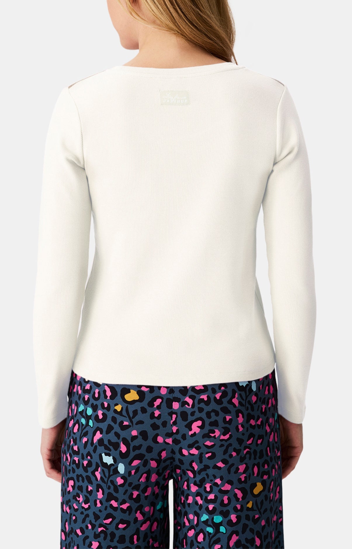 Hauts Femme shirt manches longues Crème IVOIRE 5