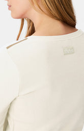 Hauts Femme shirt manches longues Crème IVOIRE 6
