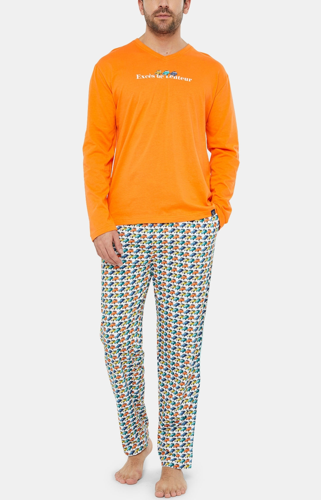 Pyjama long Homme 2CV Multicolore 6