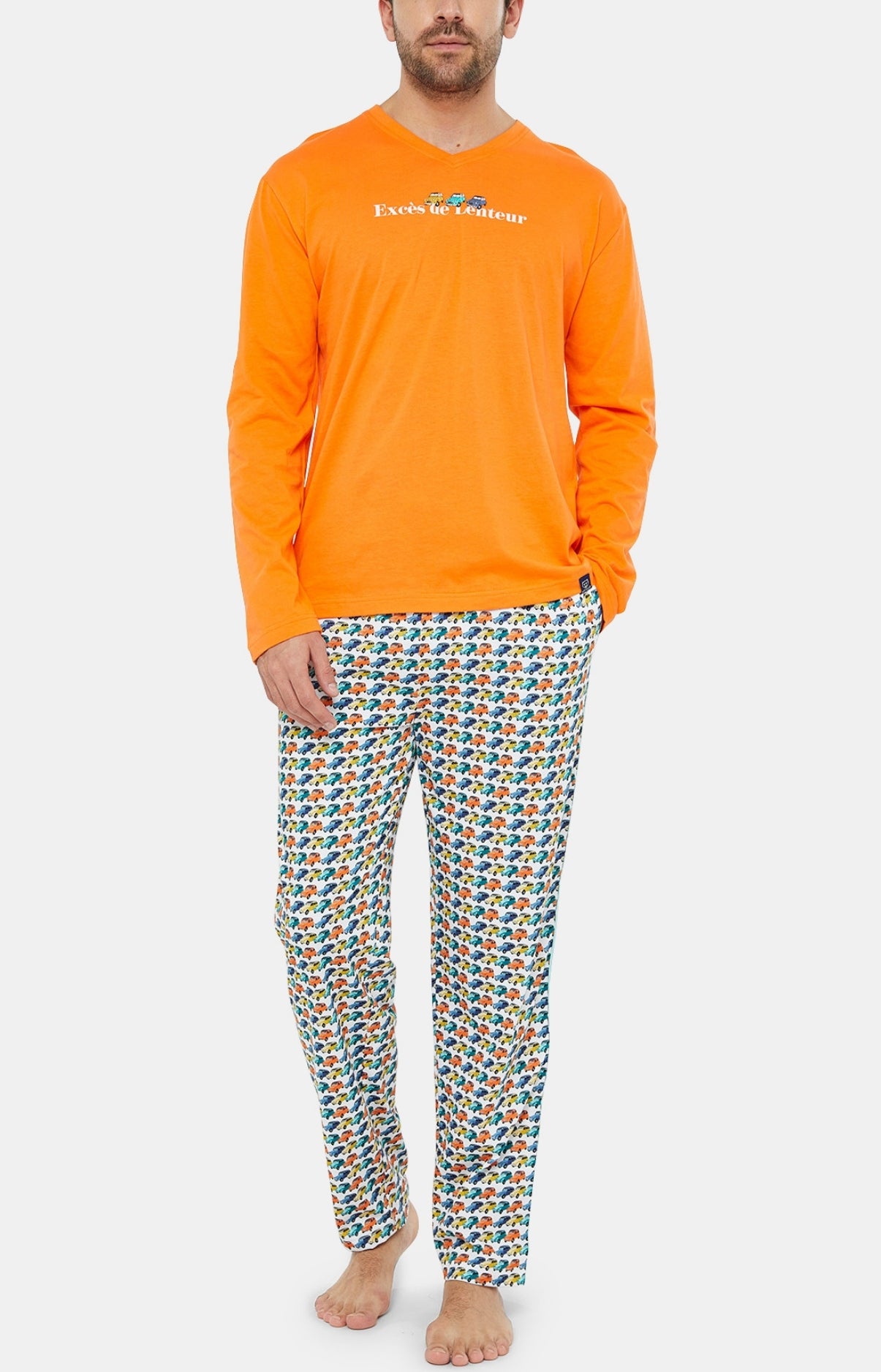 Pyjama long Homme 2CV Multicolore 6