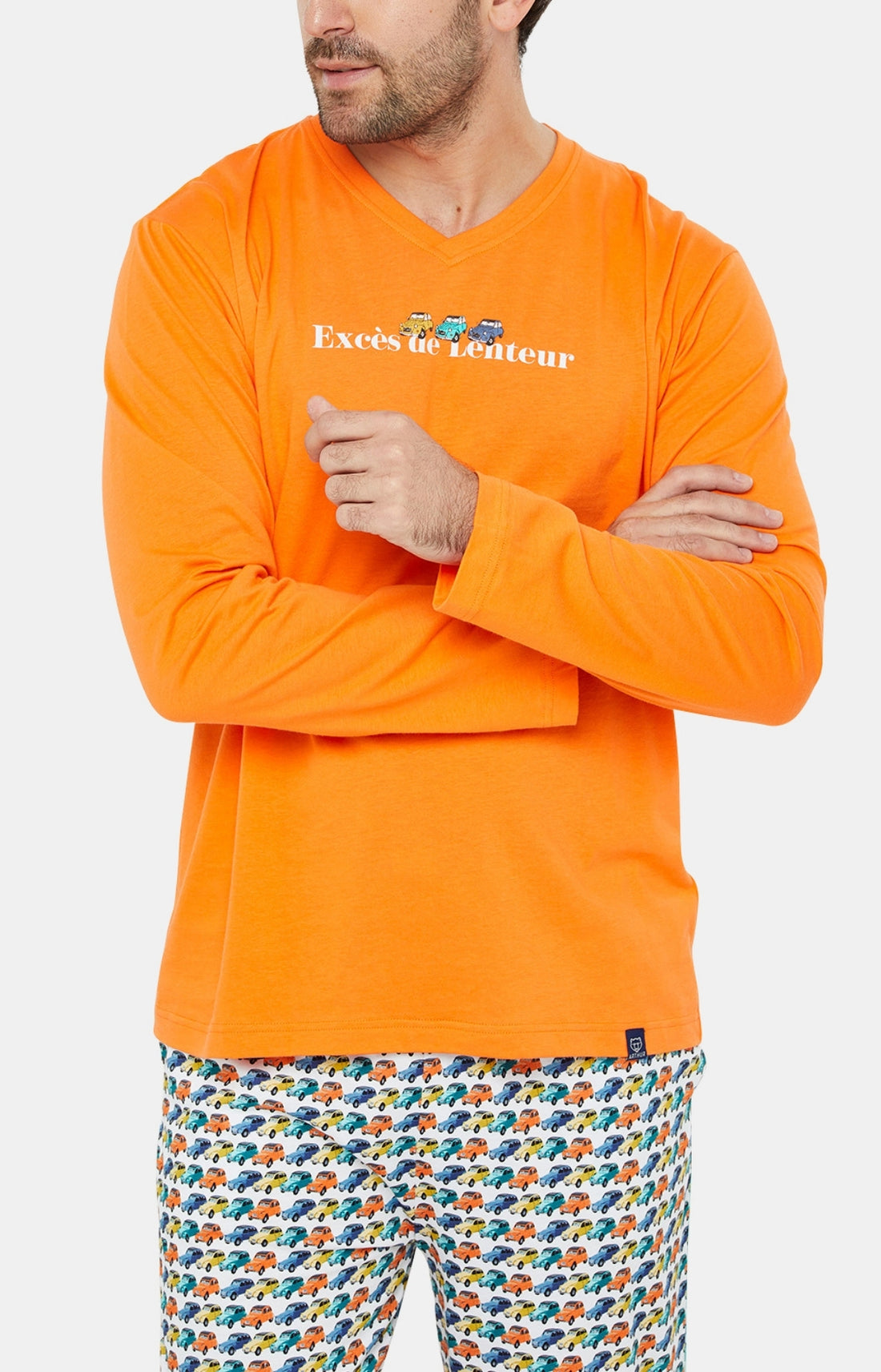 Pyjama long Homme 2CV Multicolore 7