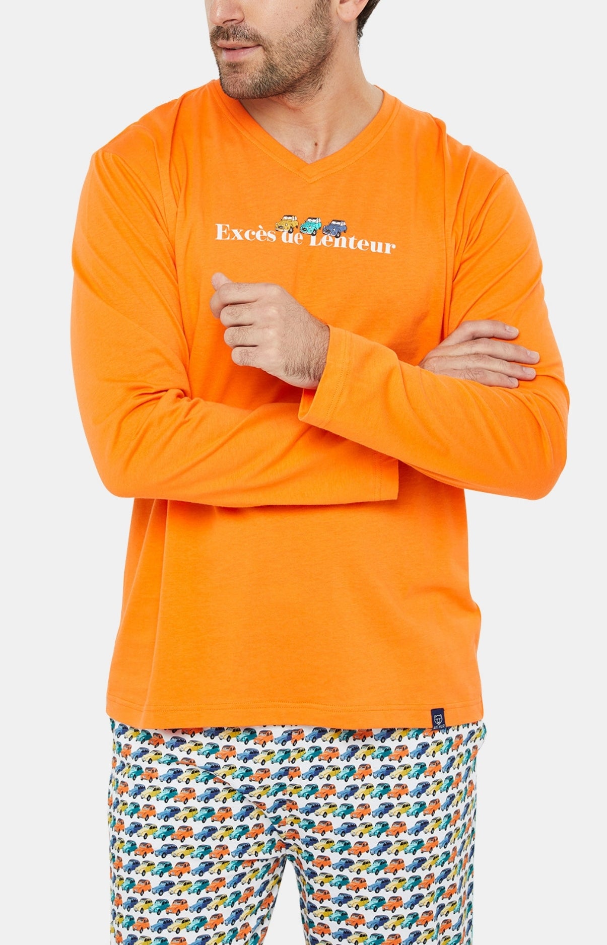 Pyjama long Homme 2CV Multicolore 7