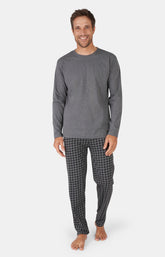 Pyjama long Homme Gris 1