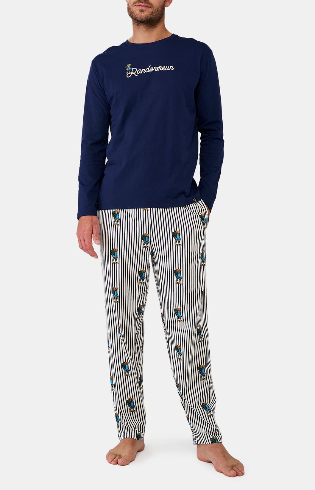 Pyjama Homme randormeur Marine 5