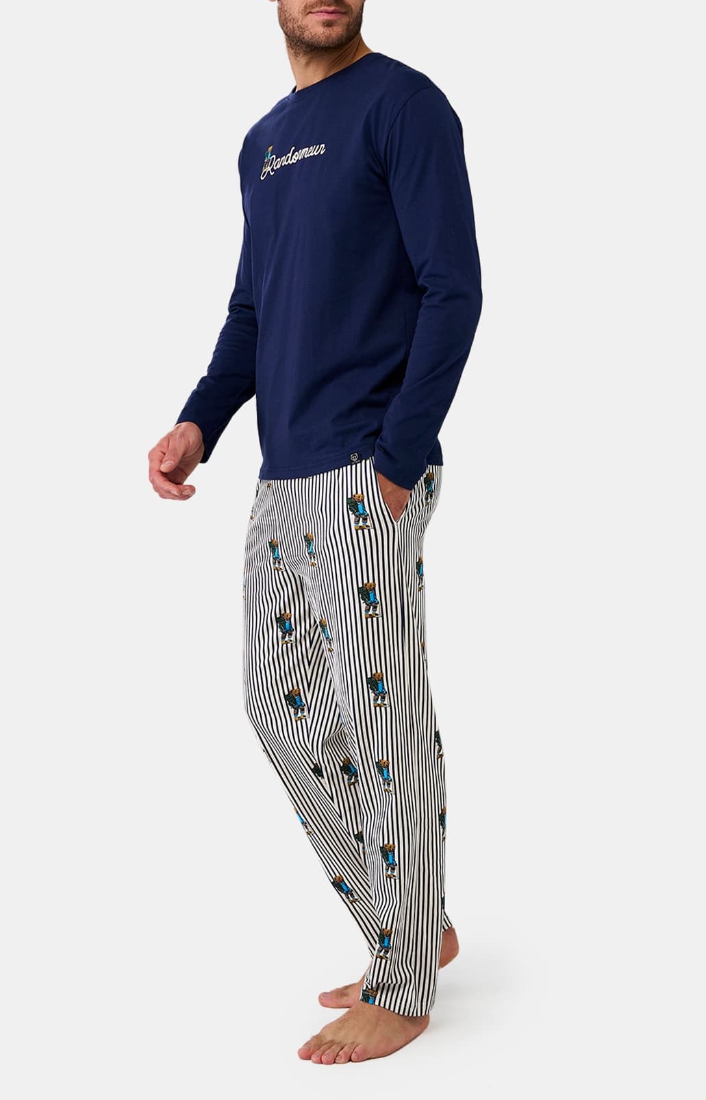 Pyjama Homme randormeur Marine 1