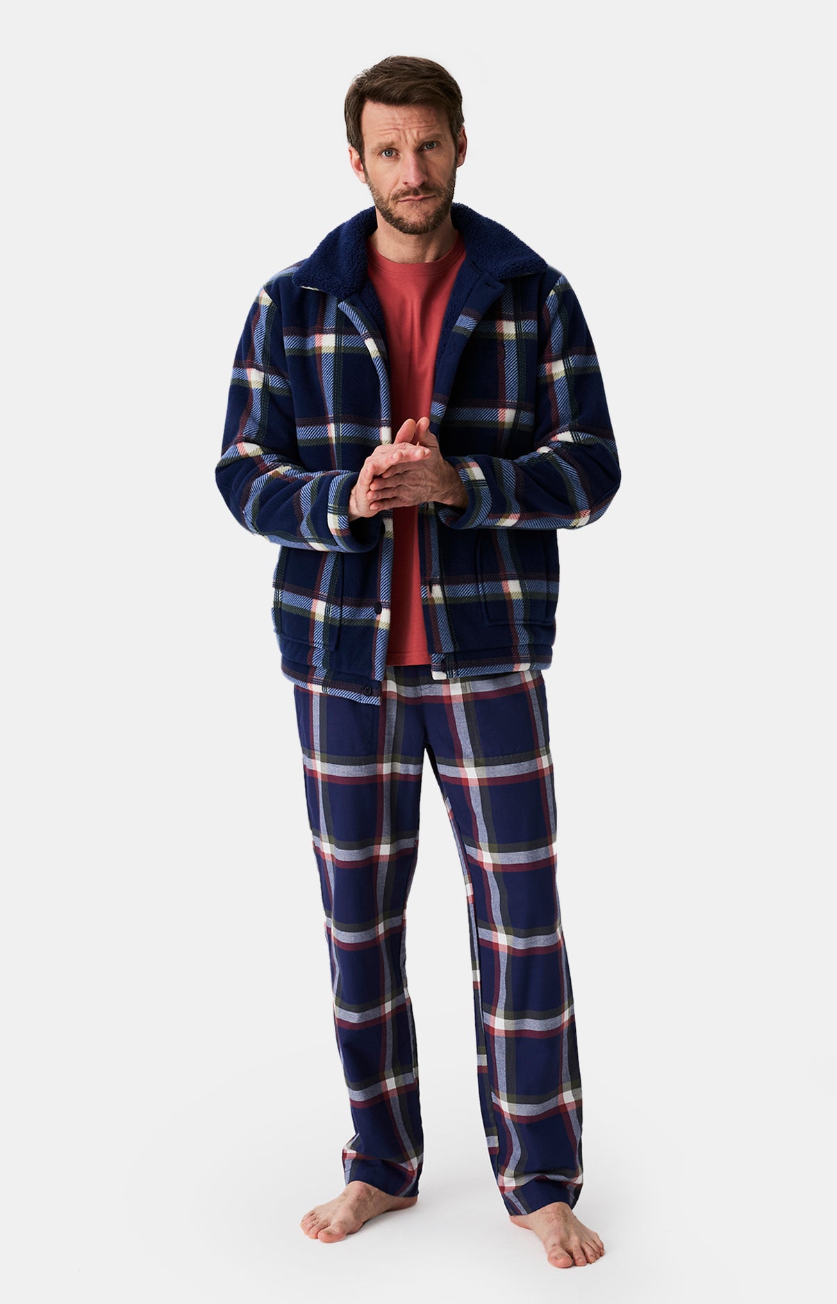 Robes de Chambre, Peignoirs &amp; Vestes Homme Luka MARINE 2