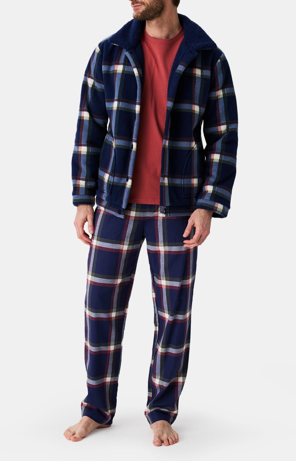 Robes de Chambre, Peignoirs &amp; Vestes Homme Luka MARINE 4