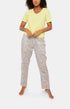 Pantalon Femme Fleur Multicolore 13