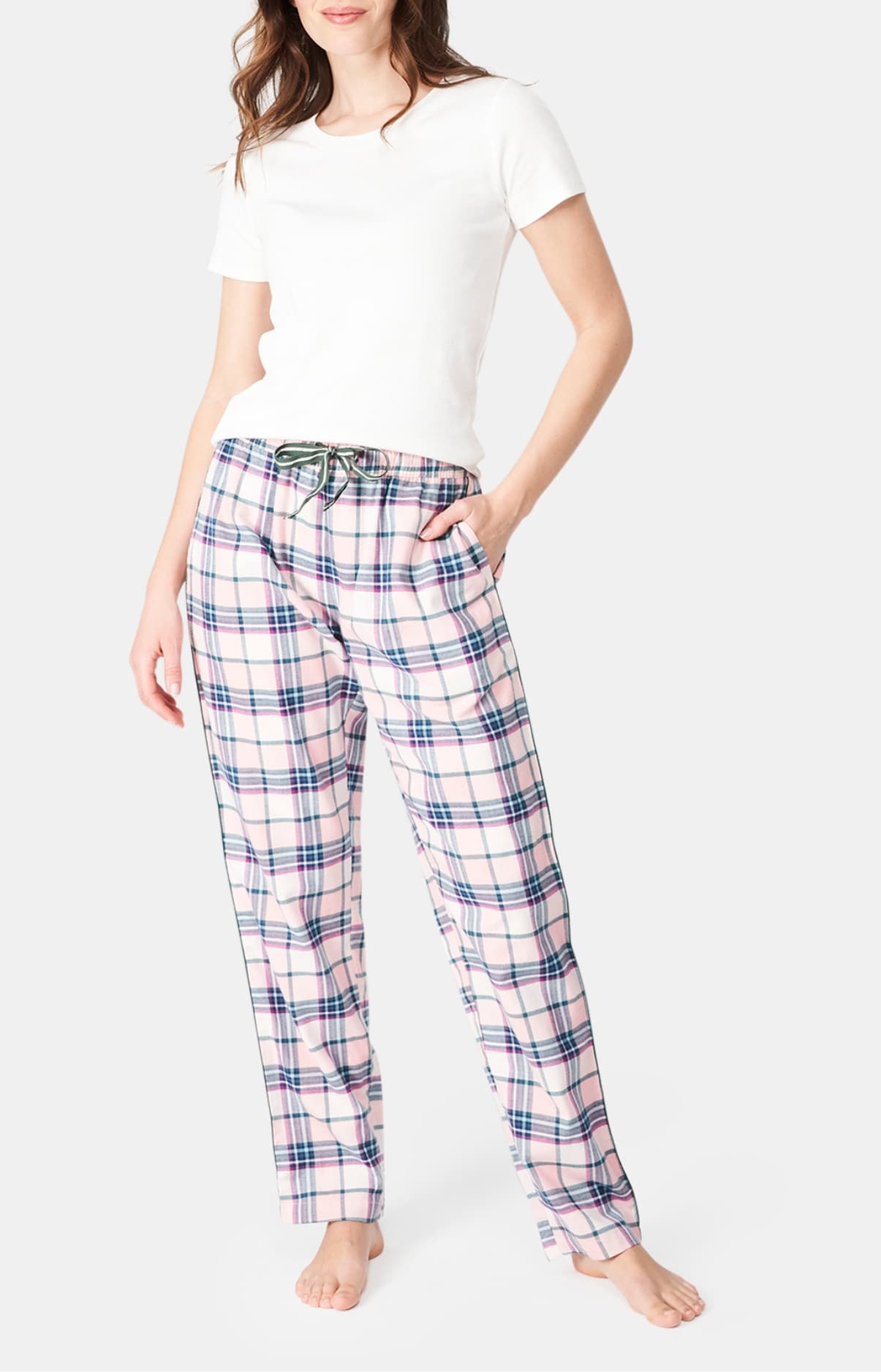 Pantalon Femme Ines Rose 4