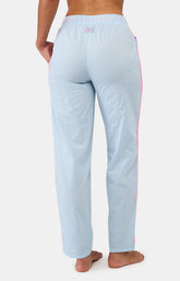 Pantalon Femme rayure lila Lagon 6