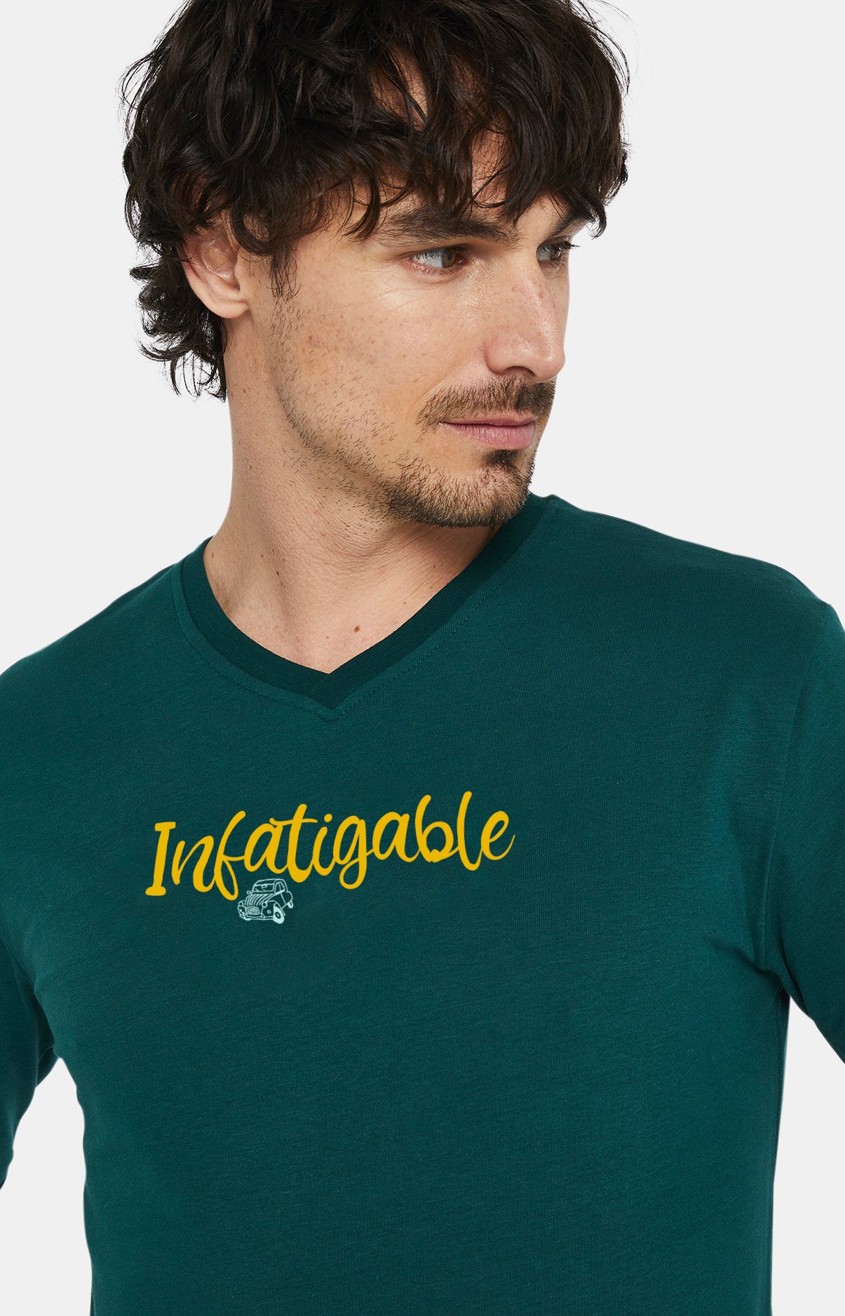 Pyjama long Homme Infatiguable 2CV Marine 2